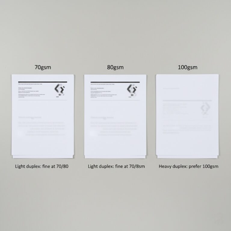 70gsm vs 80gsm vs 100gsm Paper: Best Choice for Printing