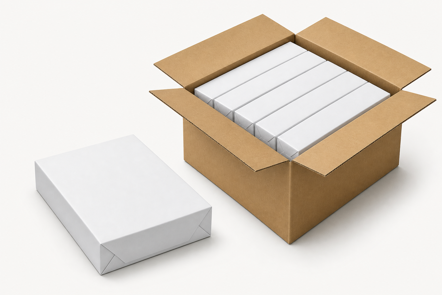 11x17 copy paper ream and case quantity comparison