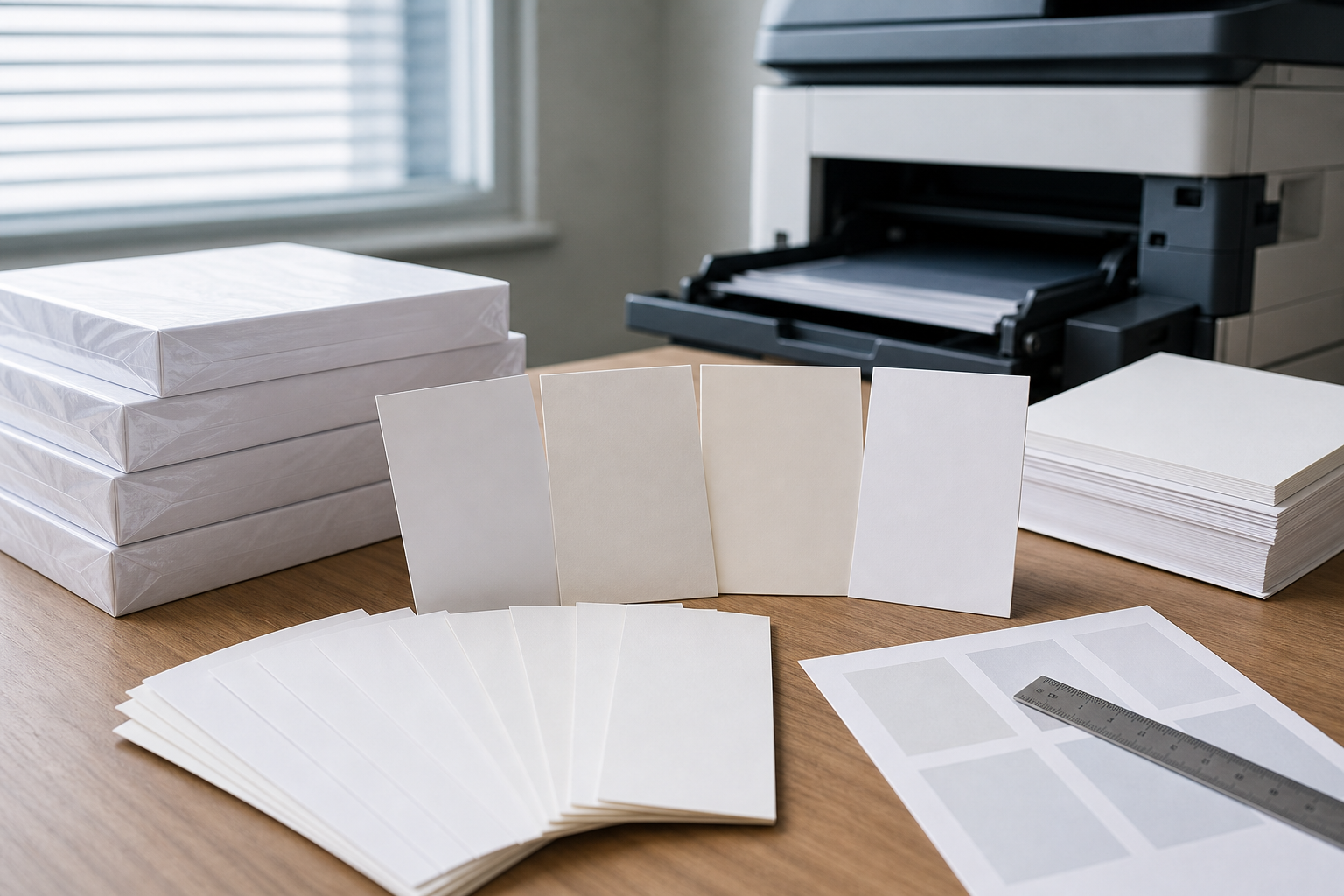 11x17 copy paper specification fields for RFQ review
