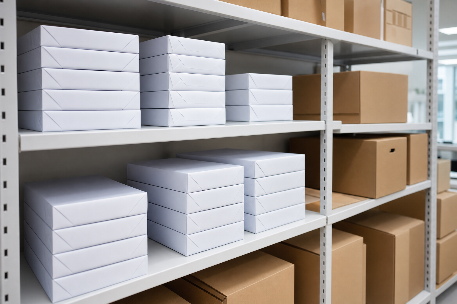 20 lb copy paper reams and cartons for everyday office printing