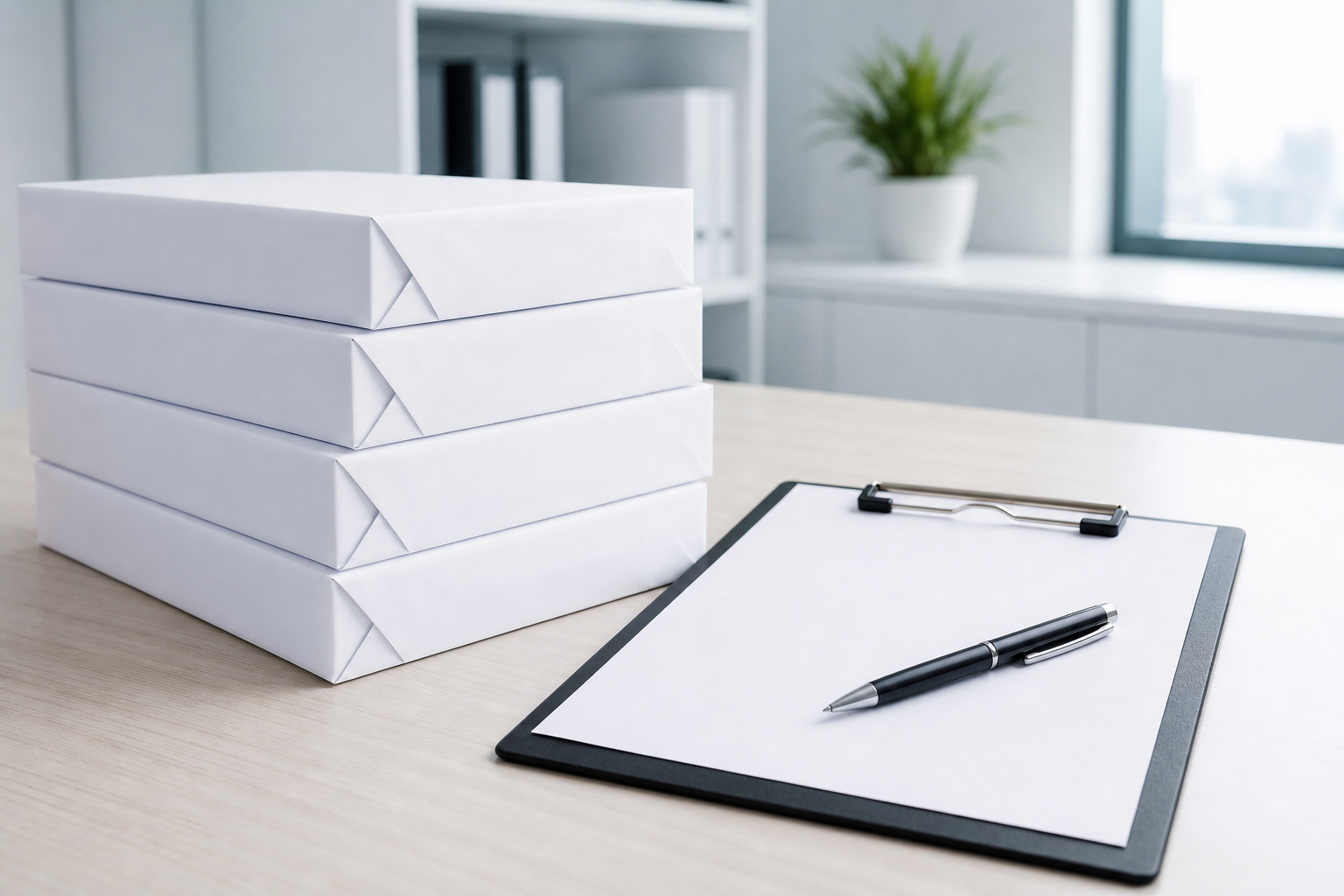20 pound copy paper procurement spec with ream and case details