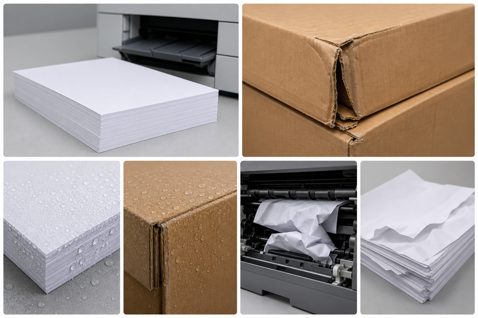 False savings risks for cheap copy paper including jams, damaged cartons, and substitutions