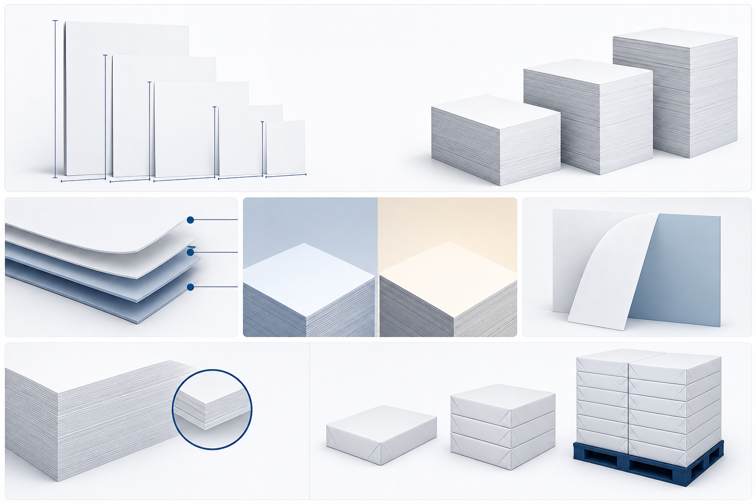 Copy paper specs comparison for size weight brightness opacity and quantity
