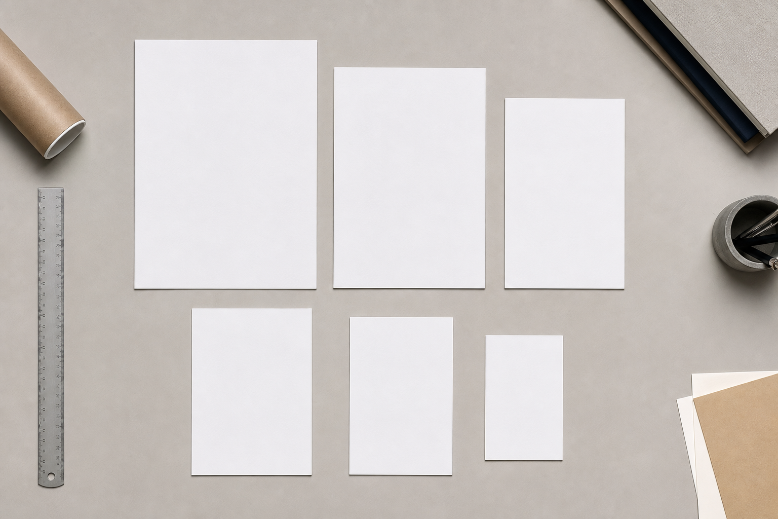 Copy paper dimensions chart comparing Letter, Legal, Tabloid, A4, A3 and A5