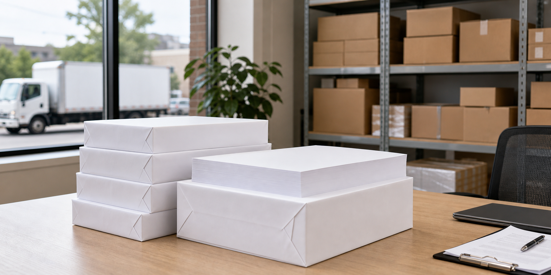 Professional illustration for 11 x 17 Copy Paper Case Near Me: Local B2B Buying Guide