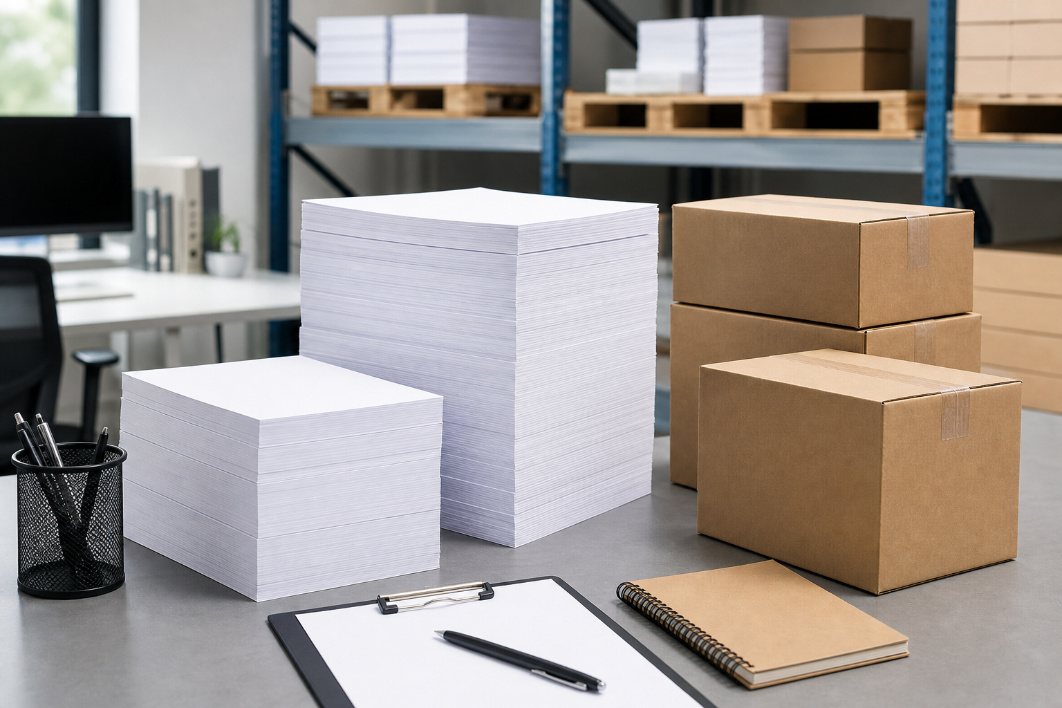 Professional illustration for 8.5 x 11 Copy Paper: B2B Spec and Ordering Guide