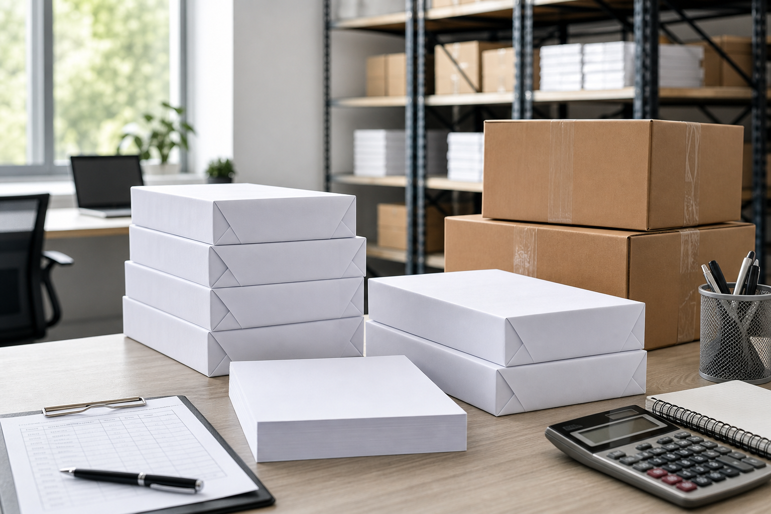 Professional illustration for Cheap Copy Paper: Lowest Usable Cost Guide for US Office Buyers