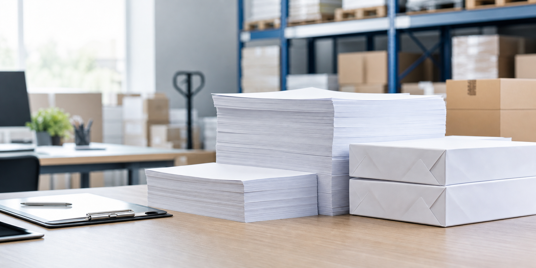 Professional illustration for Letter Copy Paper: B2B Buying Hub for 8.5 x 11 Office Paper