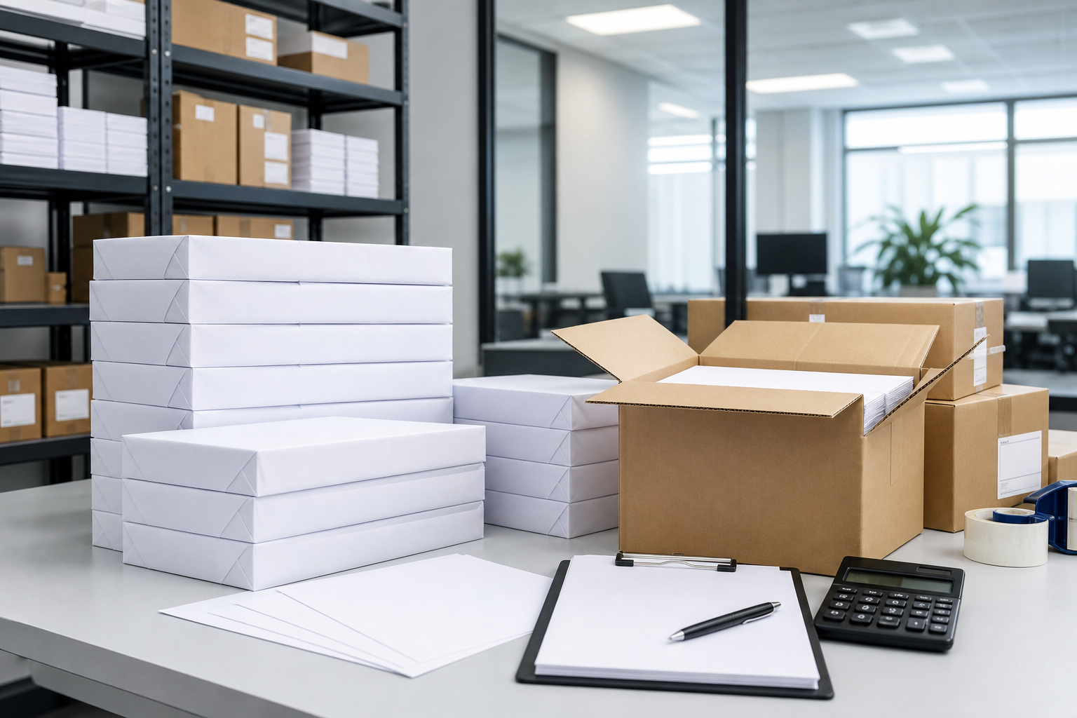 Professional illustration for Multipurpose Copy Paper: Build a Quote-Ready Office Standard