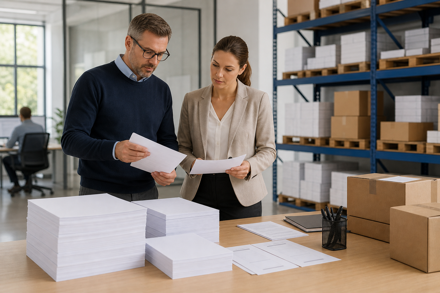 Professional illustration for Paper Copies for Offices: Decide, Specify, and Produce the Right Copy Run