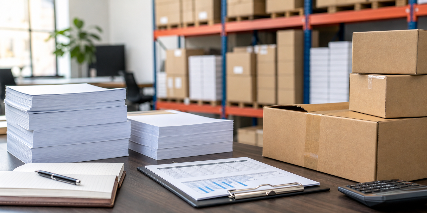 Professional illustration for Staples Copy Paper: Office Buying Guide for Cases, Bulk Orders, and Alternatives