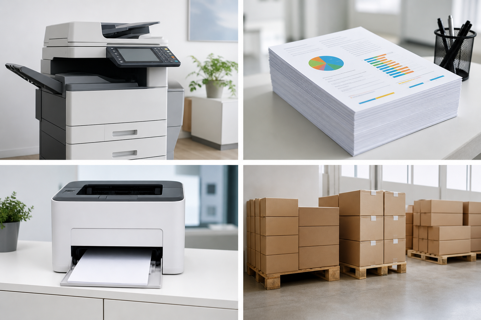 Hammermill copy paper selection matrix for everyday copying color printing laser printing and bulk restocking